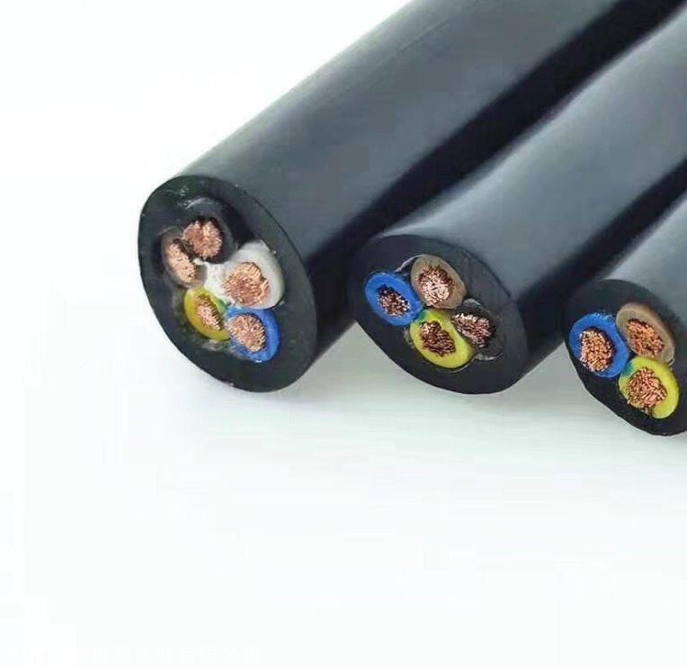護(hù)套軟電纜rvv3*6+2*4mm2